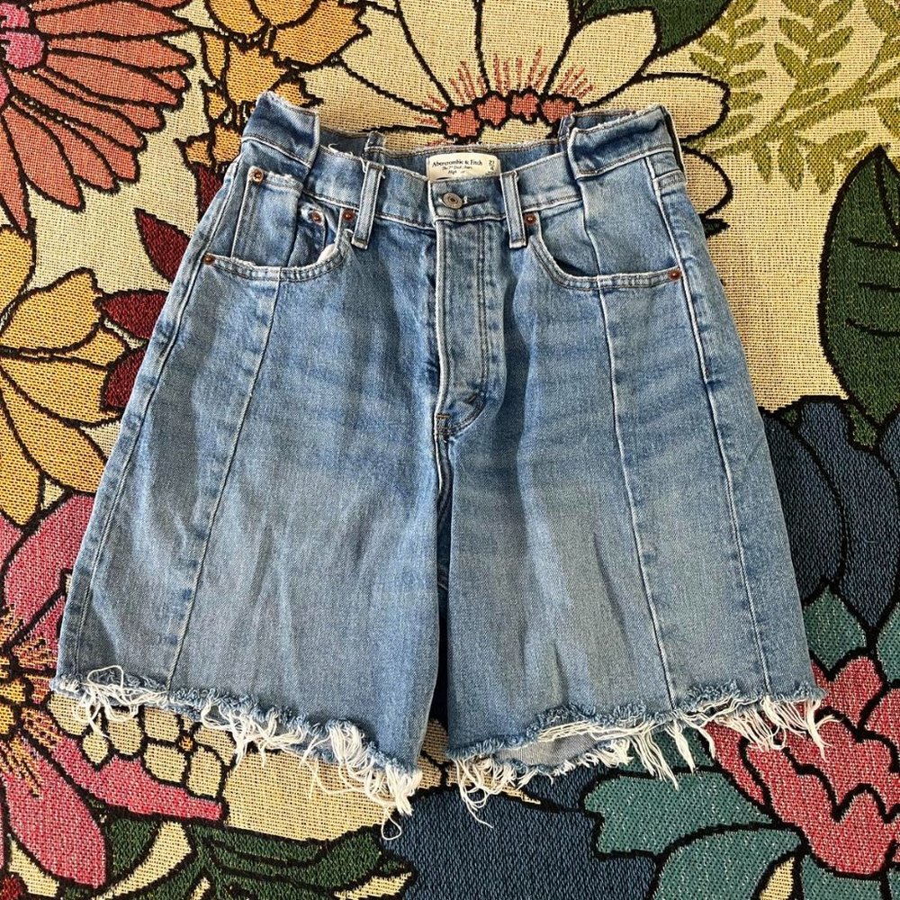 Light Wash Jorts